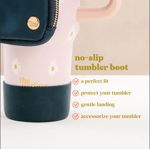 The Darling Effect Tumbler Silicone Boot-Navy
