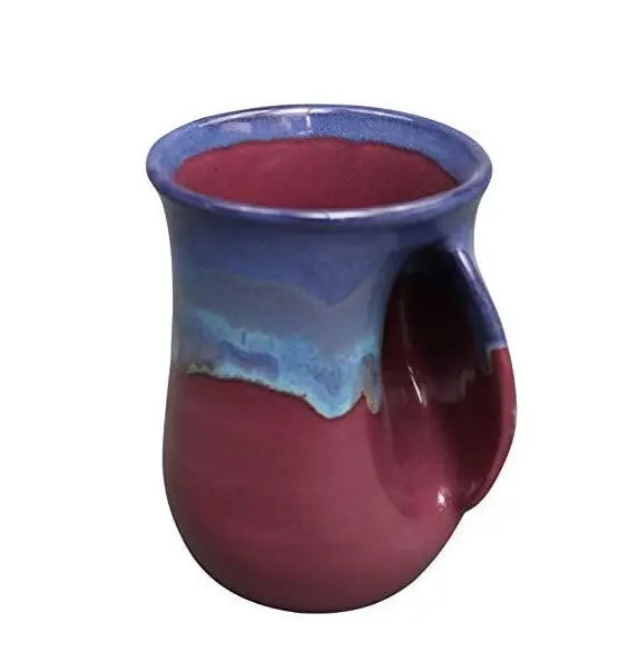 Clay In Motion Purple Passion Right-Handed Handwarmer Mug - The Perfect Pair  - [boutique]