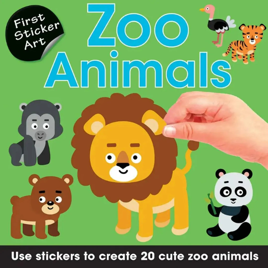 First Sticker Art Zoo Animals - The Perfect Pair  - [boutique]