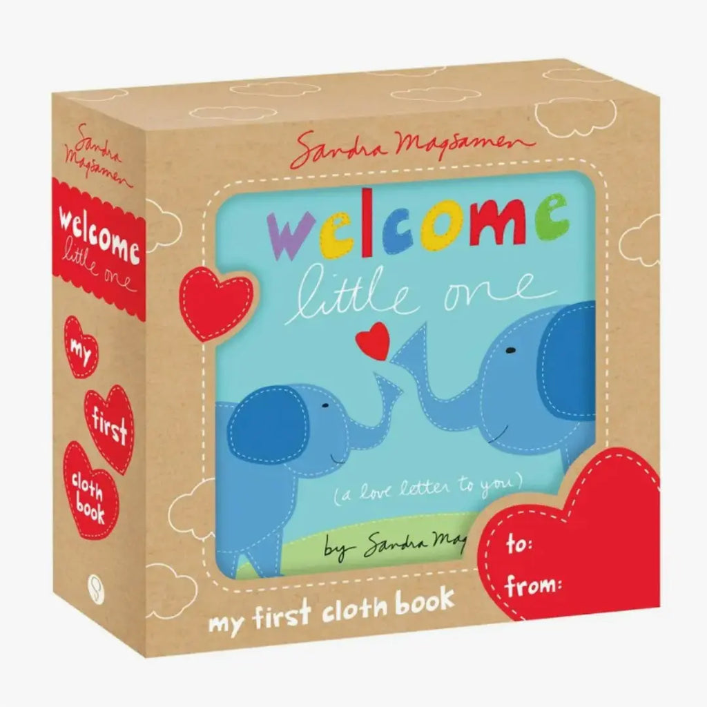 Welcome Little One: Cloth Children's Book - The Perfect Pair  - [boutique]