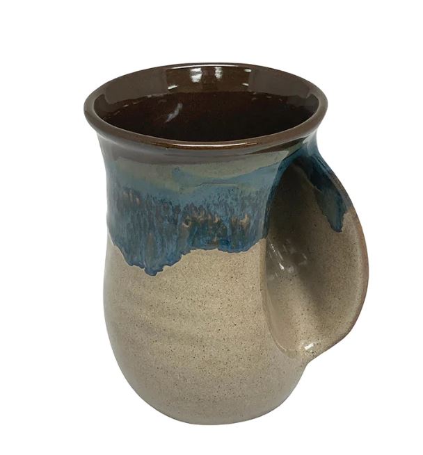 Clay In Motion Mudslide Right-Handed Handwarmer Mug - The Perfect Pair  - [boutique]