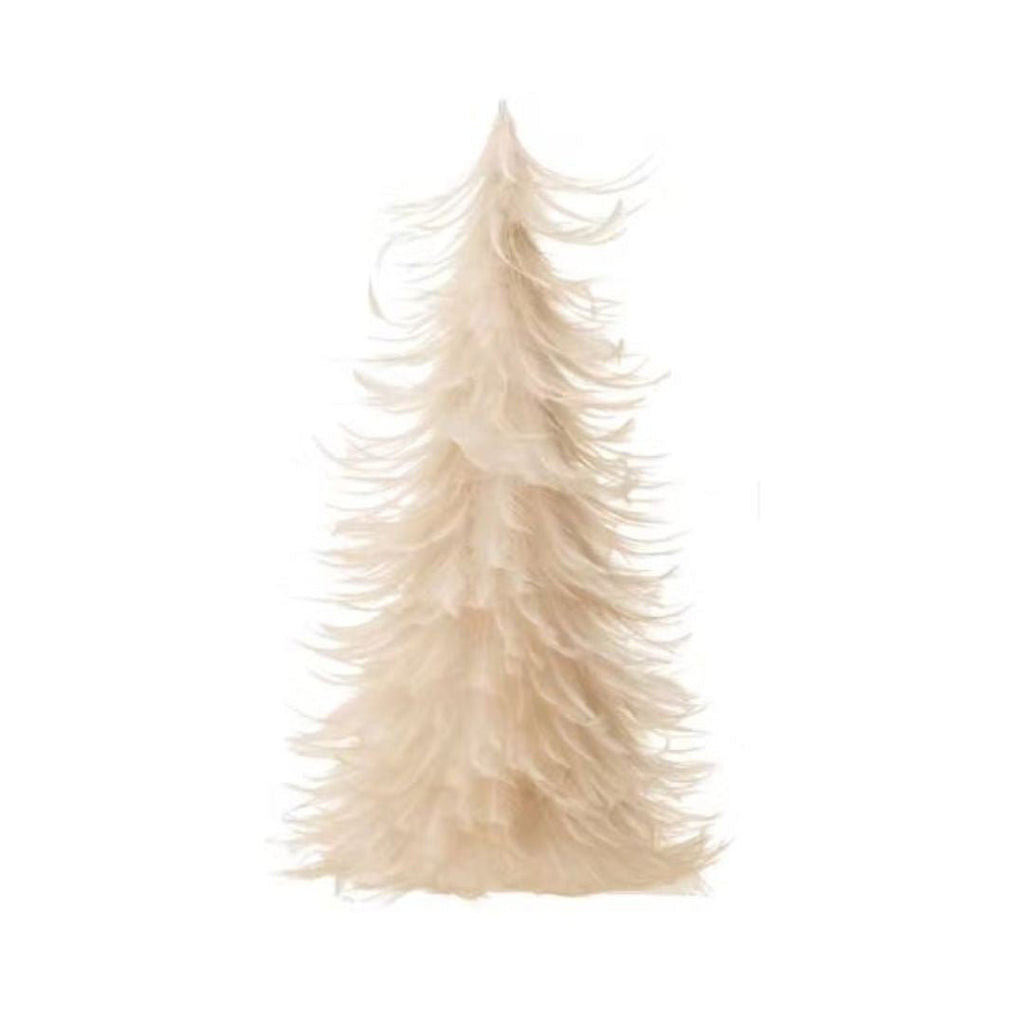 Creative Co - op Feather Tree, Cream Color, Large - The Perfect Pair