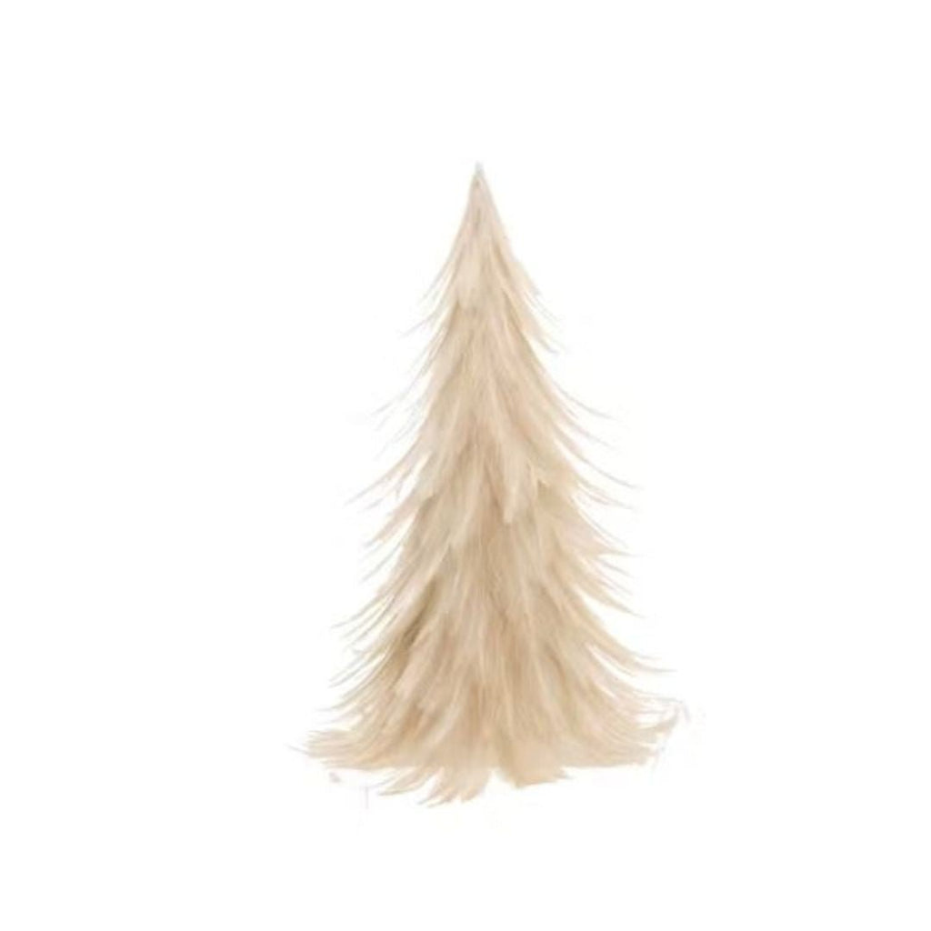 Creative Co - op Feather Tree, Cream Color, Small - The Perfect Pair