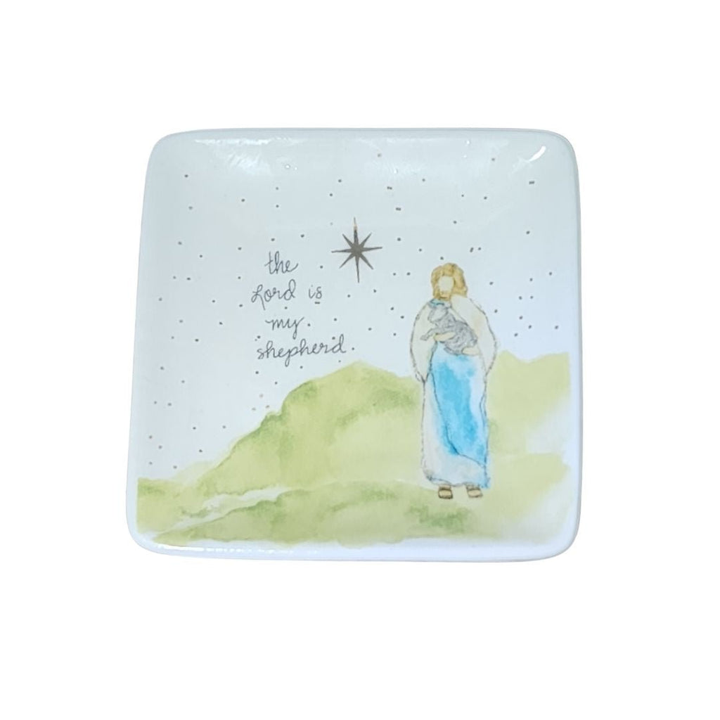 Creative Co - op "The Lord Is My Shepherd" Ston Dish - The Perfect Pair