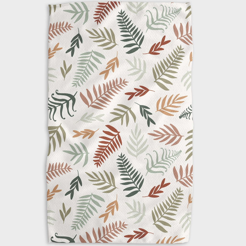 Geometry Kitchen Tea Towel - Forest Floor Ferns - The Perfect Pair