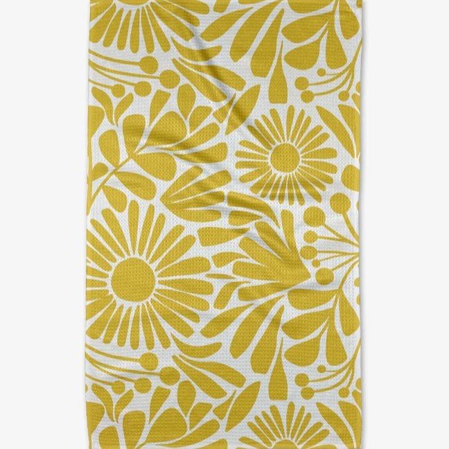 Geometry Sunlit Blooms Tea Towel - The Perfect Pair