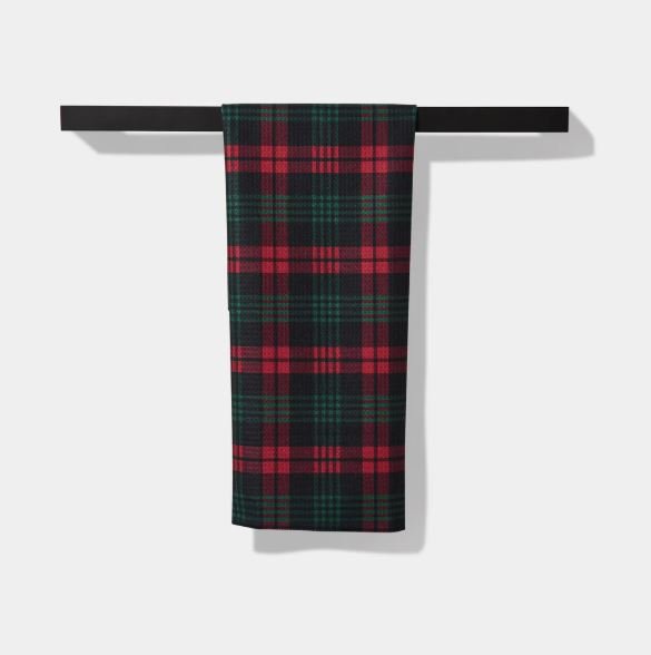 Geometry Tea Towel Very Merry Plaid - The Perfect Pair