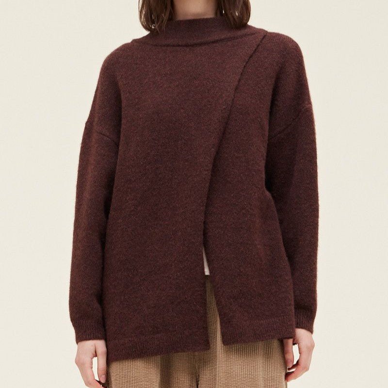 Grade & Gather Front to Back Over Lap Sweater - The Perfect Pair