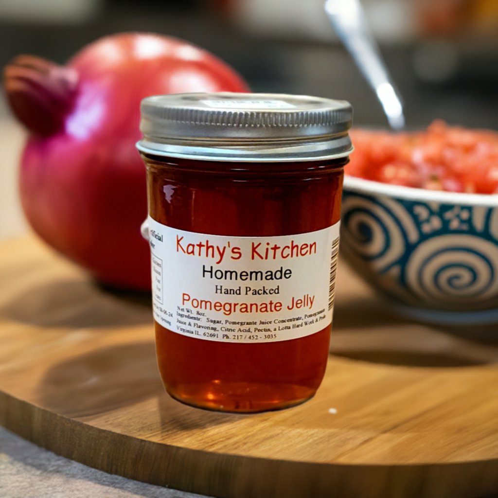 Kathy's Kitchen Pomegranate Jelly - The Perfect Pair