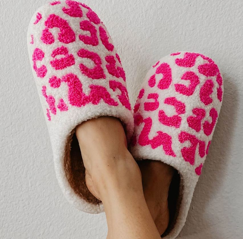 Katydid Hot Pink Leopard Slippers - The Perfect Pair