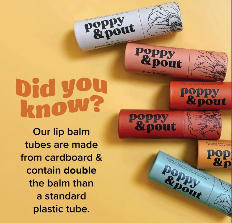 Poppy & Pout Cinnamint Lip Balm - The Perfect Pair