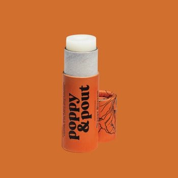 Poppy & Pout Orange Blossom Lip Balm - The Perfect Pair