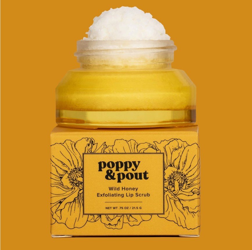 Poppy & Pout Wild Honey Lip Scrub - The Perfect Pair