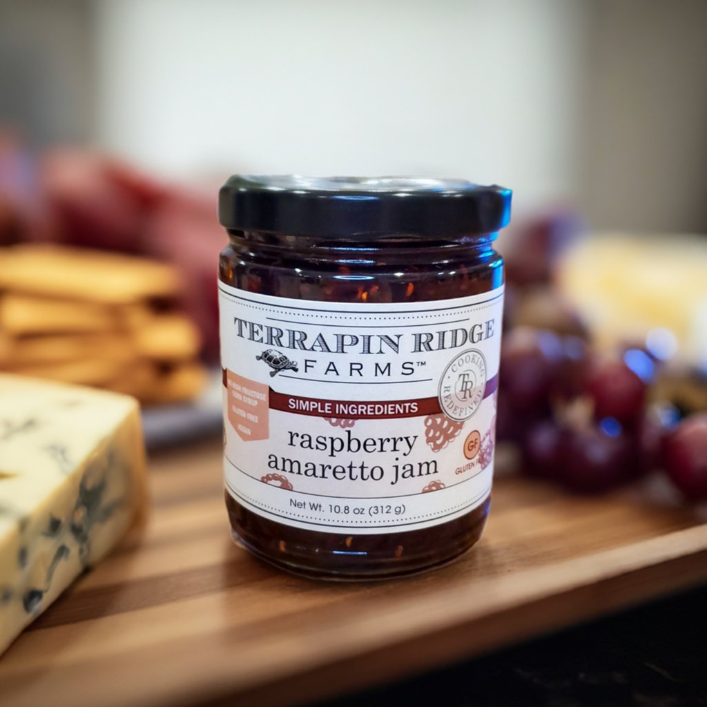 Terrapin Ridge Raspberry Amaretto Jam - The Perfect Pair