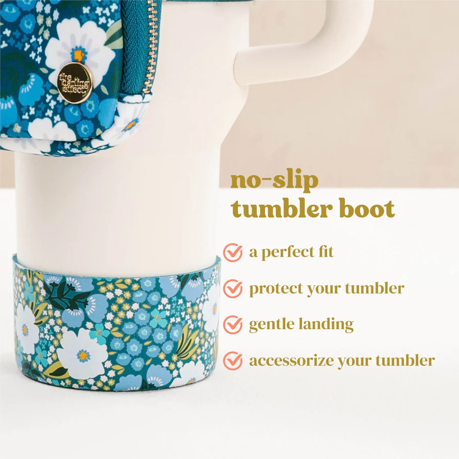 The Darling Effect Tumbler Silicone Boot-SM Green Blue