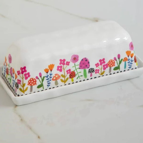 Natural Life Butter Dish Mushroom - The Perfect Pair  - [boutique]