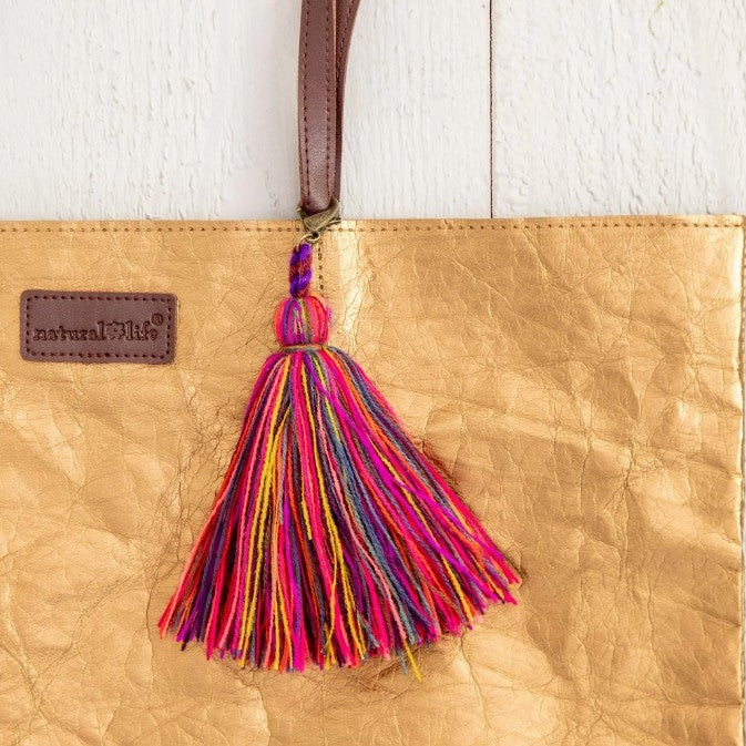 Natural Life Tassel Key Chain Clip - The Perfect Pair  - [boutique]