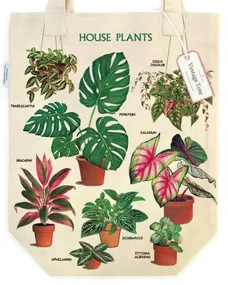 Cavallini House Plants Tote Bag - The Perfect Pair  - [boutique]