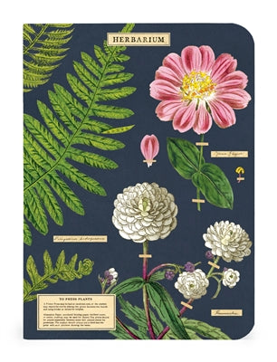 Cavallini Herbarium Mini Notebook - The Perfect Pair  - [boutique]