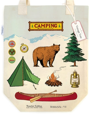 Cavallini Camping Tote Bag - The Perfect Pair  - [boutique]