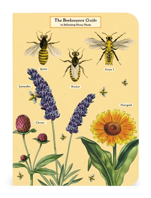 Cavallini Bees and Honey Mini Notebook - The Perfect Pair  - [boutique]